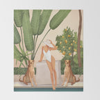 Summer in the Wild Throw Blanket Gallery Image 2