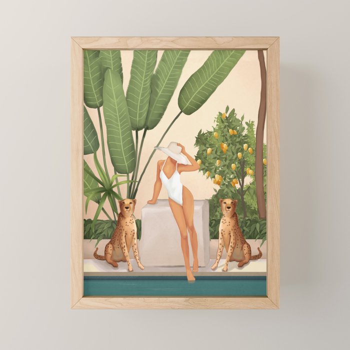 Summer in the Wild Mini Art Print Gallery Image 1