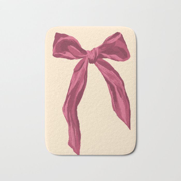 Romantic Bow Bath Mat Gallery Image 1