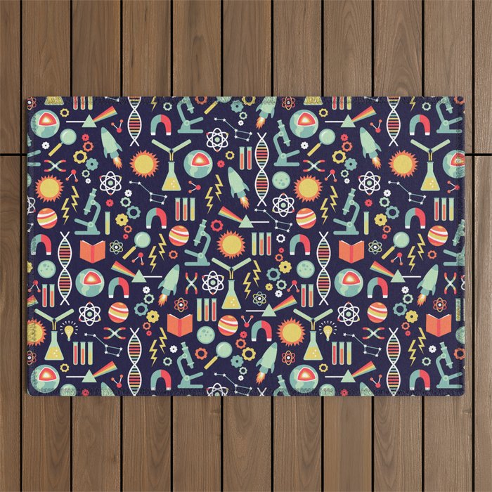 Science Studies Outdoor Rug