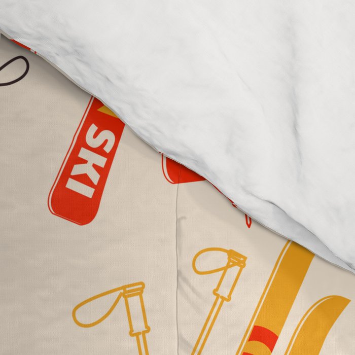 Ski time pattern Comforter Gallery Image 4