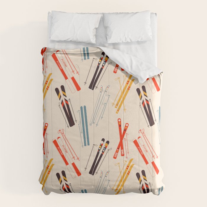 Ski time pattern Comforter Gallery Image 6