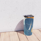 Abstract Mask Design 2 Travel Mug Gallery Image 4