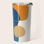 Abstract Mask Design 2 Travel Mug Gallery Image 2