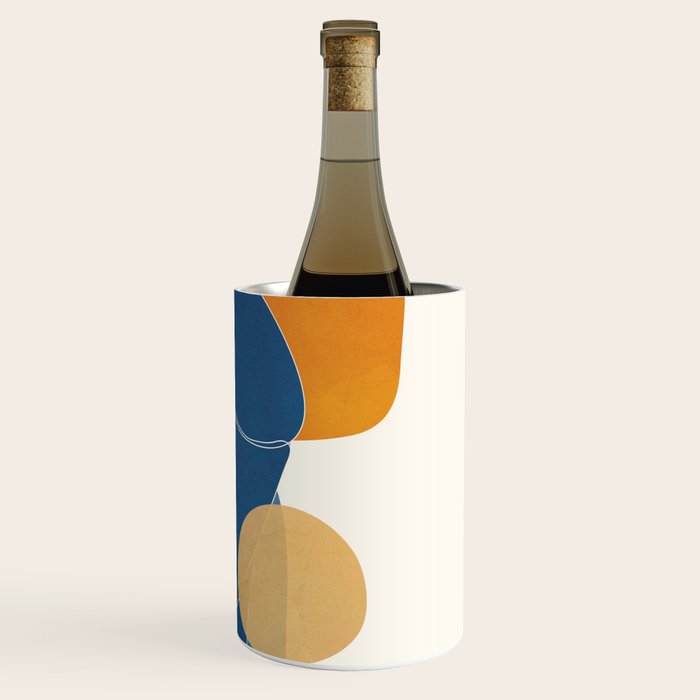 Abstract Mask Design 2 Wine Chiller Gallery Image 3