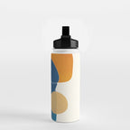 Abstract Mask Design 2 Water Bottle Gallery Image 2