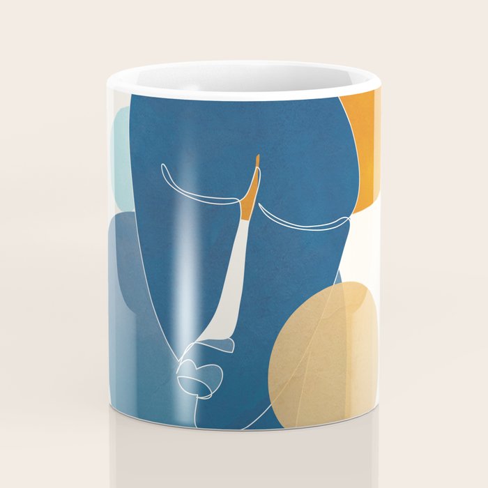 Abstract Mask Design 2 Coffee Mug Gallery Image 4