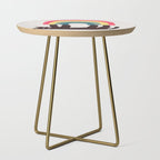 Cat with rainbow Side Table Gallery Image 1