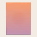 OMBRE ORANGE PURPLE PASTEL COLOR Notebook Gallery Image 4