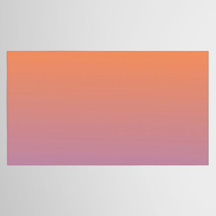 OMBRE ORANGE PURPLE PASTEL COLOR Tablecloth Gallery Image 2