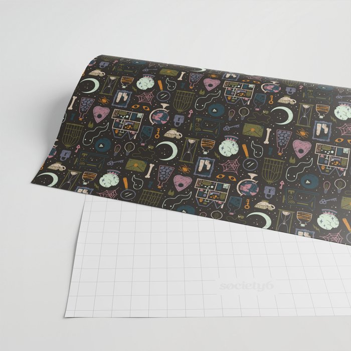 Haunted Attic Wrapping Paper Gallery Image 2