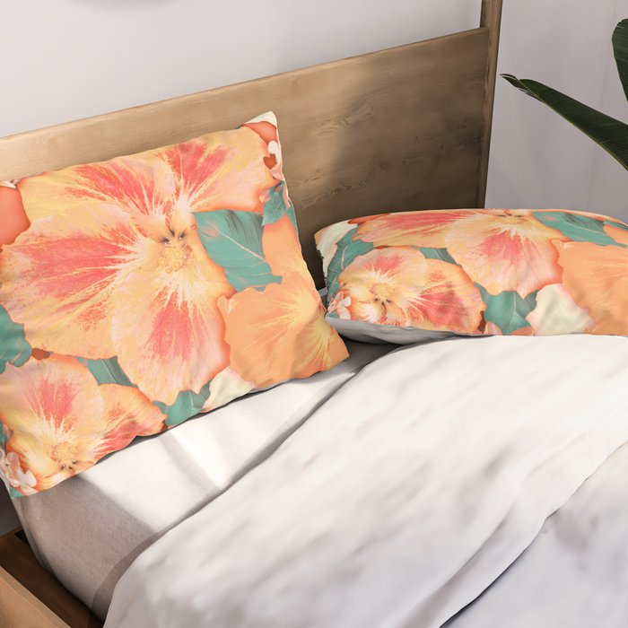 Aloha Orange Sherbet Pillow Sham Gallery Image 2