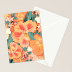 Aloha Orange Sherbet Stationery Card Gallery Image 2