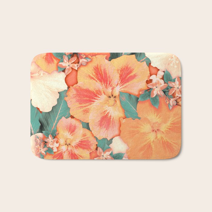 Aloha Orange Sherbet Bath Mat Gallery Image 1