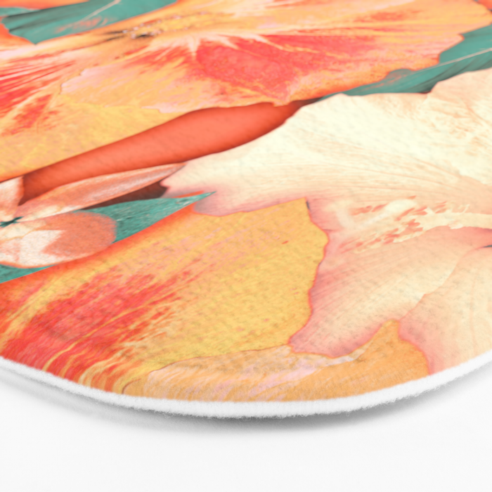 Aloha Orange Sherbet Bath Mat Gallery Image 3