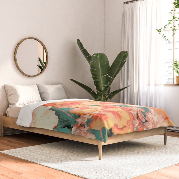 Aloha Orange Sherbet Comforter Gallery Image 2