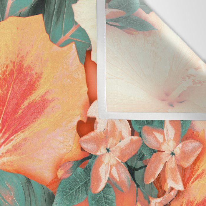 Aloha Orange Sherbet Wall Tapestry Gallery Image 3