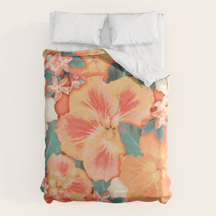 Aloha Orange Sherbet Duvet Cover Gallery Image 6