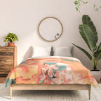 Aloha Orange Sherbet Comforter Gallery Image 3