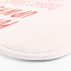 Put Your Hair Up, Drink Some Coffee & Handle It Bath Mat Gallery Image 3