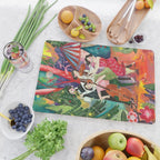 Festive holiday music concert in the forest Cutting Board Gallery Image 2