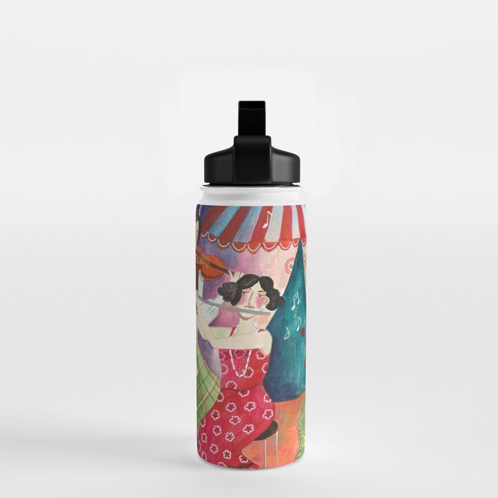 Festive holiday music concert in the forest Water Bottle Gallery Image 2
