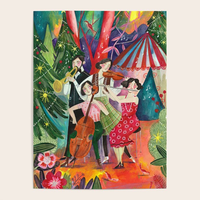 Festive holiday music concert in the forest Poster Gallery Image 1