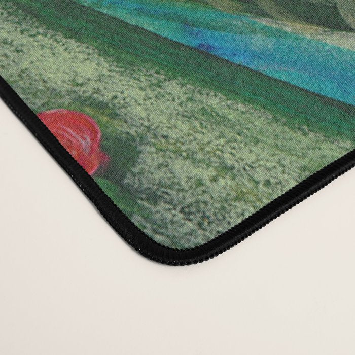 Festive holiday music concert in the forest Desk Mat Gallery Image 4