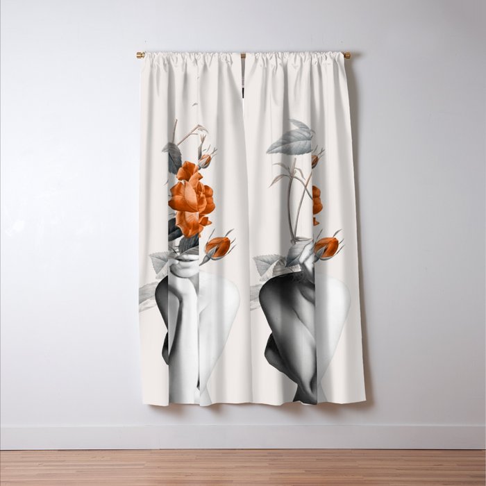 Rose 3 Window Curtain Gallery Image 3