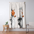 Rose 3 Window Curtain Gallery Image 5
