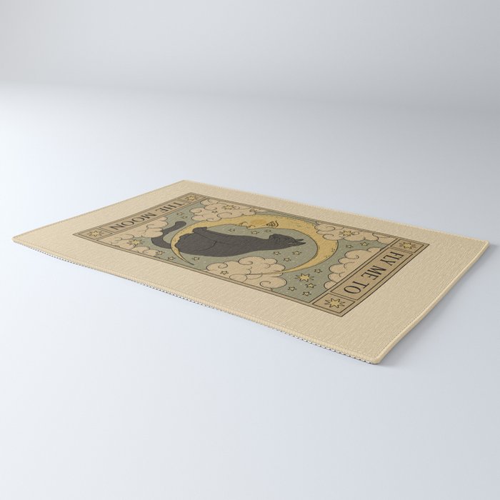 Fly Me to The Moon Rug Gallery Image 3