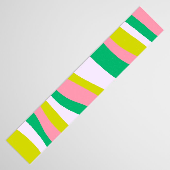 Retro Ribbon Stripes Table Runner Gallery Image 3