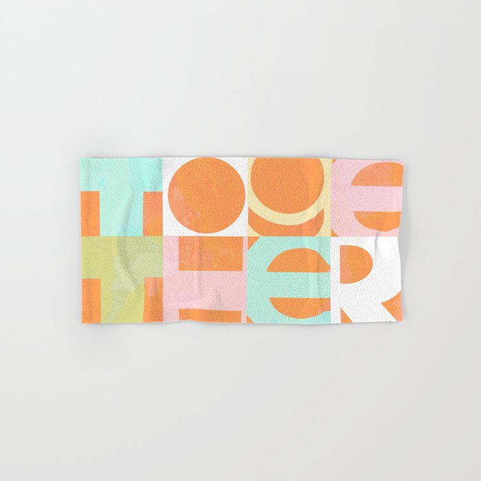 Stronger Together #peachy  Bath Towel Gallery Image 1