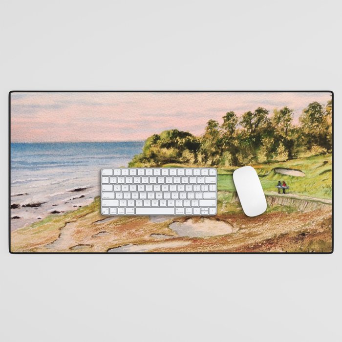 Whistling Straits Golf Course Desk Mat Gallery Image 1