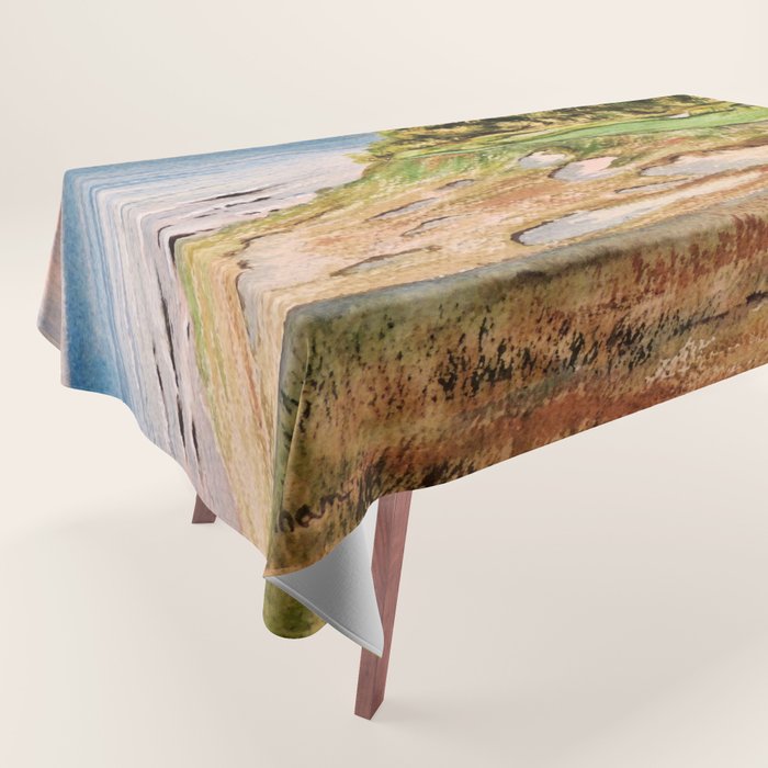 Whistling Straits Golf Course Tablecloth Gallery Image 1