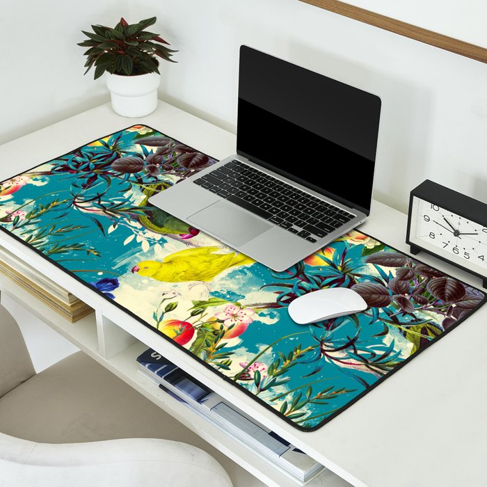 Tropical birds in the nature - 010 Desk Mat Gallery Image 2