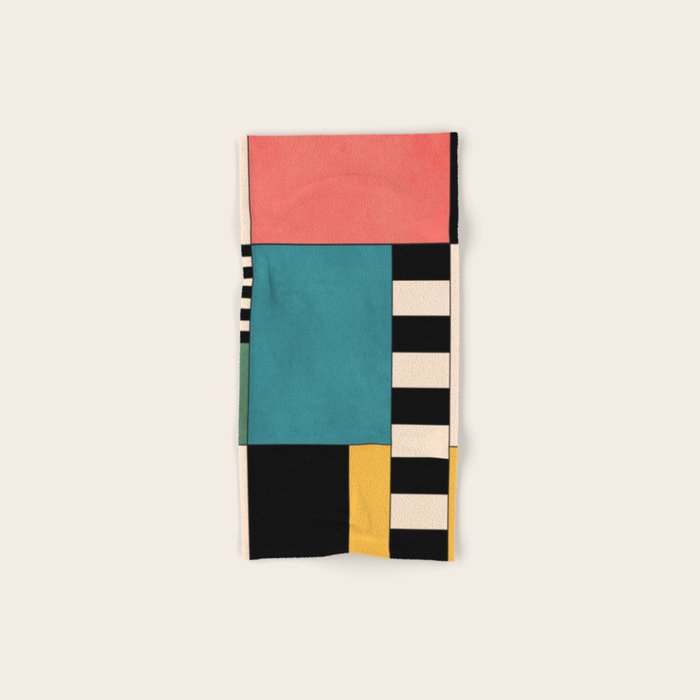 Geometric Abstraction 100 Bath Towel Gallery Image 1