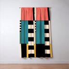 Geometric Abstraction 100 Window Curtain Gallery Image 3