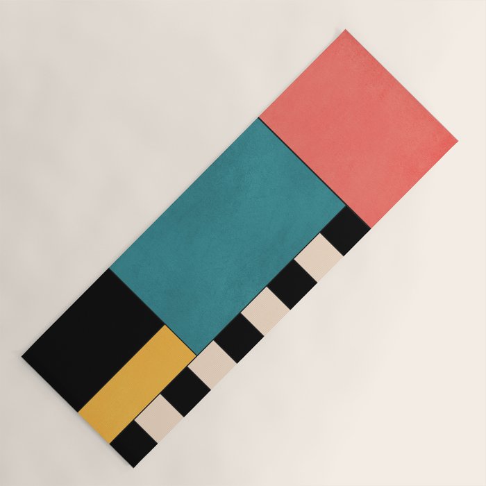 Geometric Abstraction 100 Yoga Mat Gallery Image 1