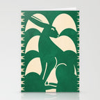 Minimalist Rabbit 2 Stationery Card Gallery Image 2