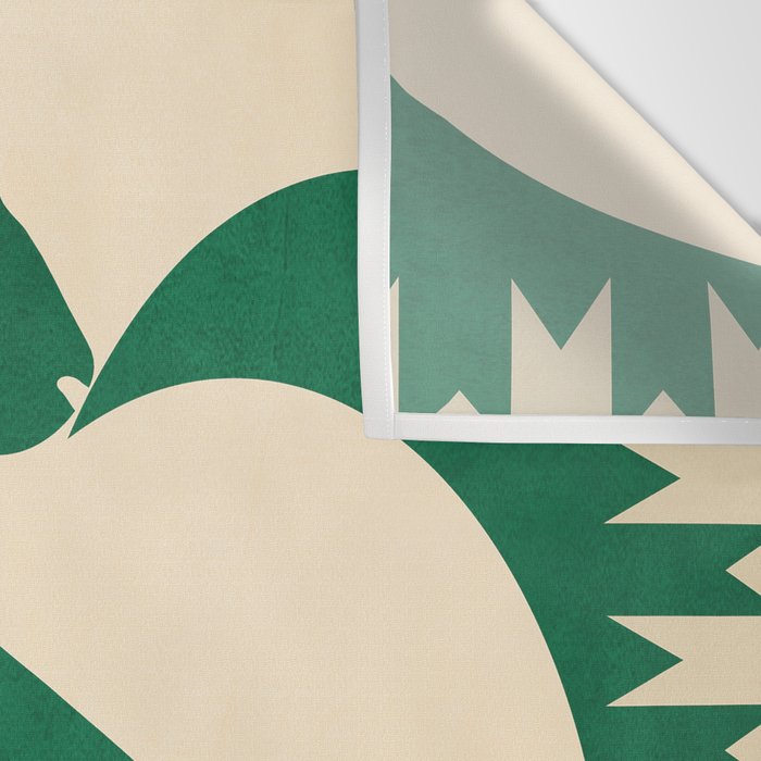 Minimalist Rabbit 2 Wall Tapestry Gallery Image 3