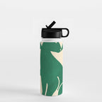 Minimalist Rabbit 2 Water Bottle Gallery Image 1