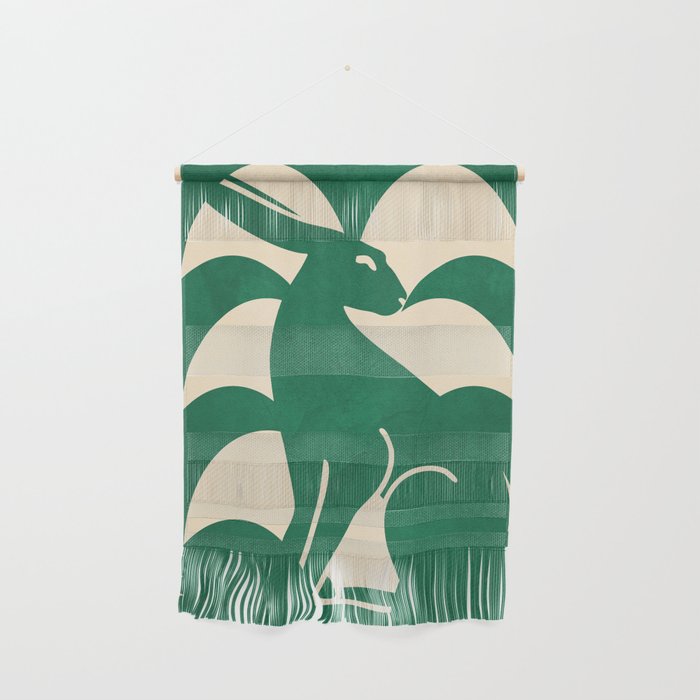 Minimalist Rabbit 2 Wall Hanging Gallery Image 1