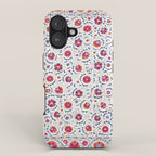 Kermina Suzani Uzbekistan Embroidery Print iPhone Case Gallery Image 1