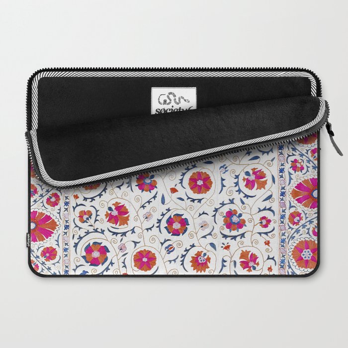 Kermina Suzani Uzbekistan Embroidery Print Laptop Sleeve Gallery Image 2