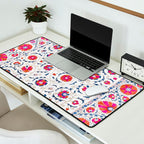 Kermina Suzani Uzbekistan Embroidery Print Desk Mat Gallery Image 2