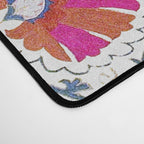 Kermina Suzani Uzbekistan Embroidery Print Desk Mat Gallery Image 4