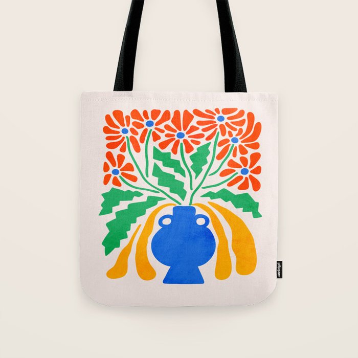 FOLIAGE 001: Hibiscus | Flower Market Tote Bag Gallery Image 1