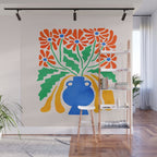 FOLIAGE 001: Hibiscus | Flower Market Wall Mural Gallery Image 1