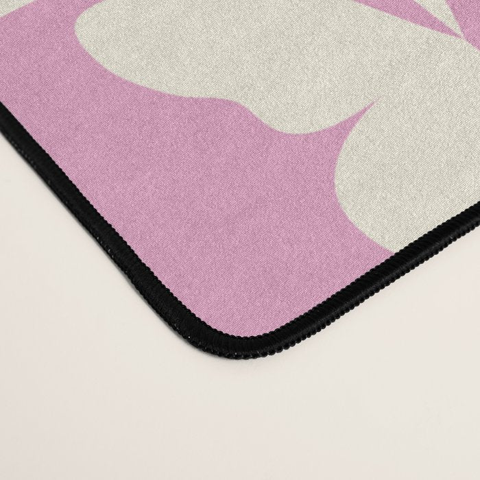 Retro Colorful Butterfly Checkered Pattern Desk Mat Gallery Image 4
